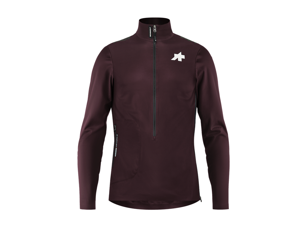 Assos Tactica Rain Jacket T5 Cykeljakke Unisex Mulberry Brown Str