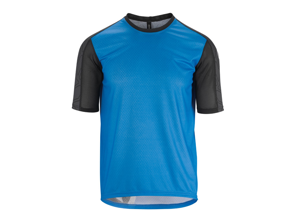 Assos Trail Ss Jersey Cykeltrøje Mtb Blå Str Tir