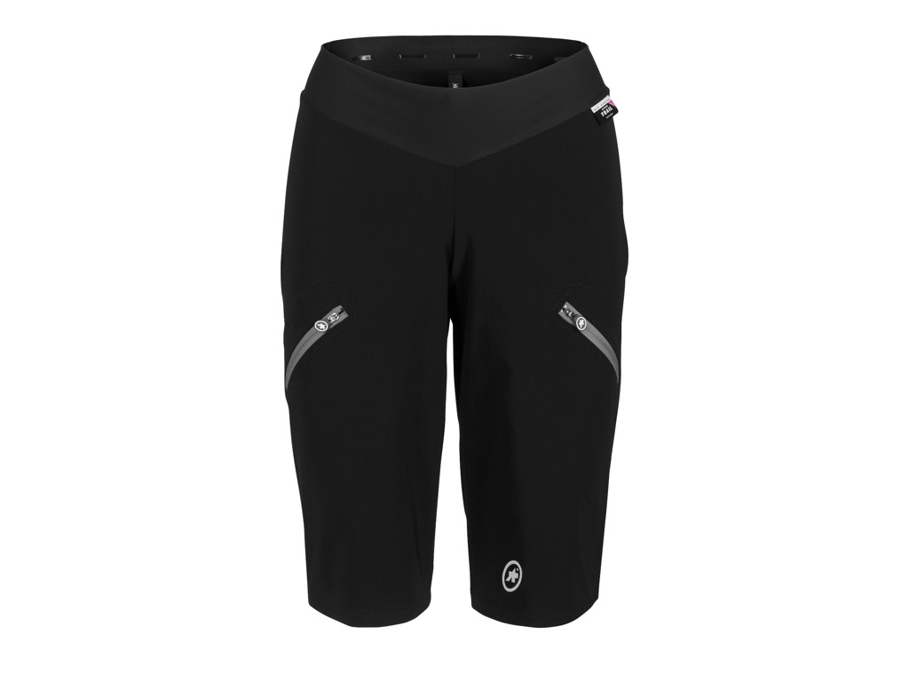 Assos Trail Womens Cargo Shorts Mtb Cykelshorts Dame Sort Str