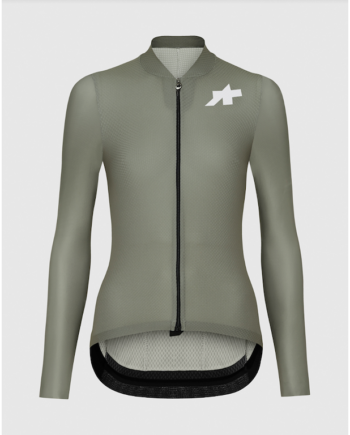 Assos Uma Gt Evo Long Sleeve Jersey S11  Cykeltrøje Dame Edge Green Str  Xs
