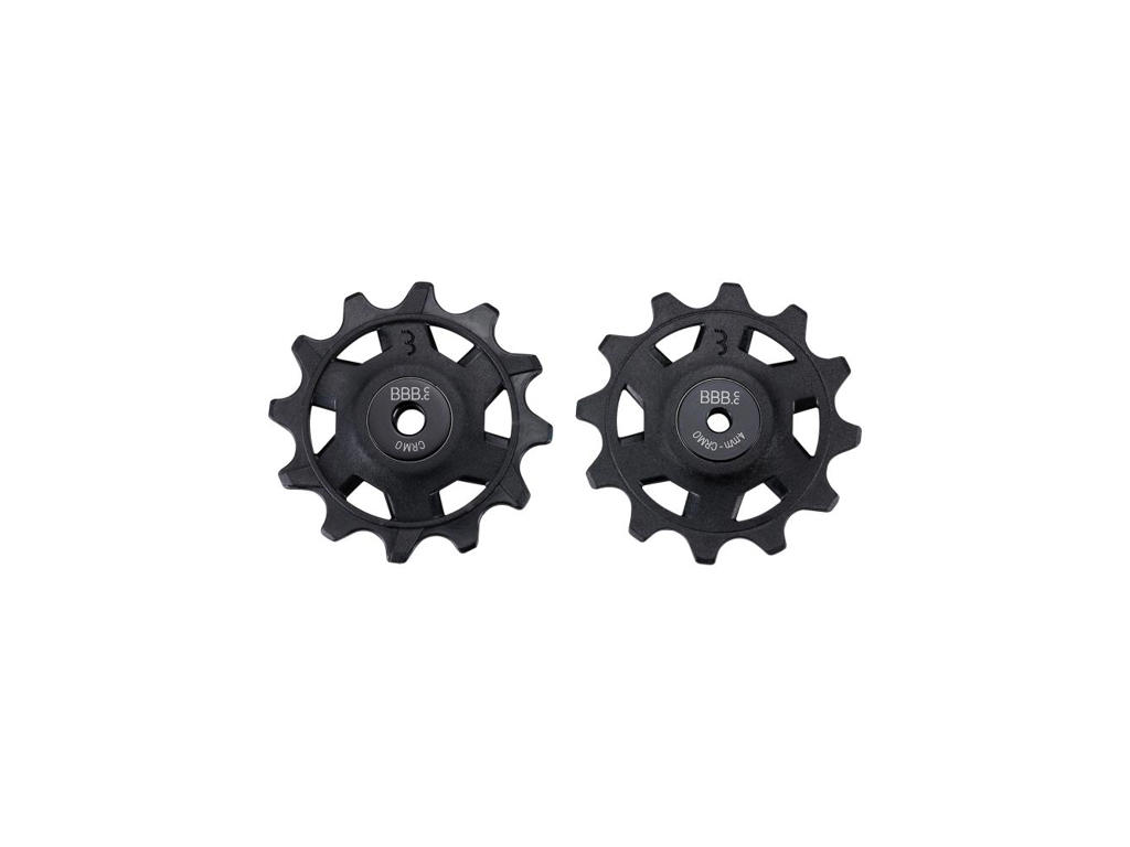 Bbb Rollerboys Pulleyhjul Til Sram Forseglede Lejer 12t Sort