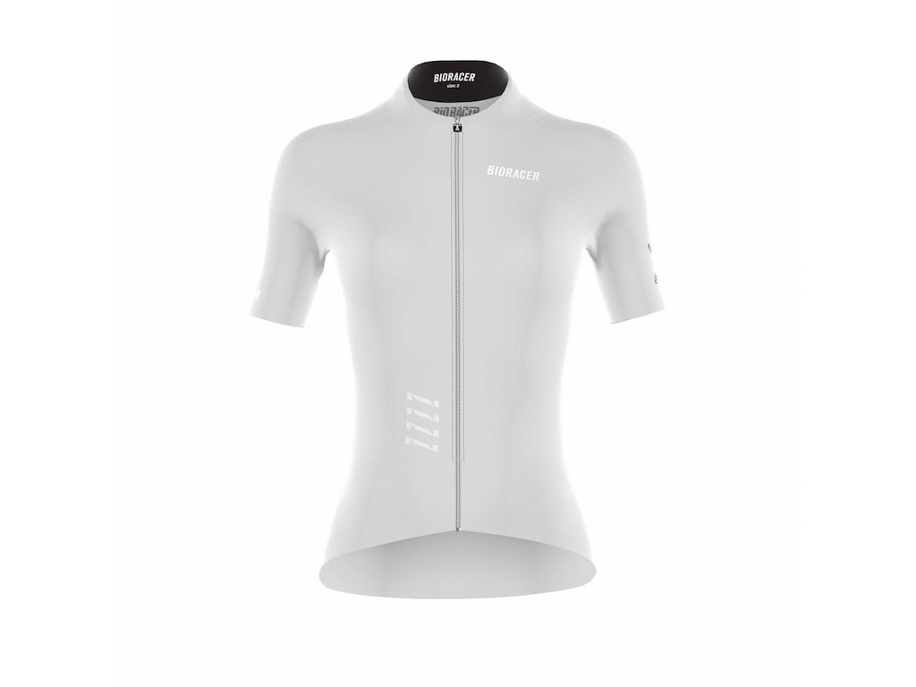 Bioracer Epic Jersey Lange ærmer Dame Lysegrå Str