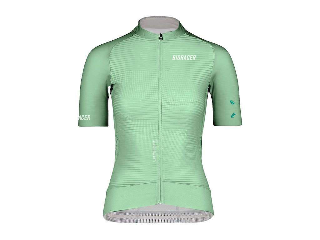 Bioracer Epic Ultralight Jersey Korte ærmer Dame Lysegrøn Str