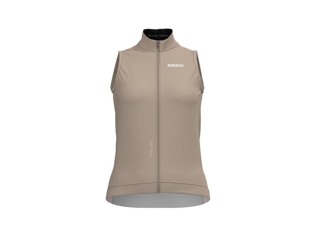 Bioracer Icon Gilet Cykelvest Dame Sand Storm