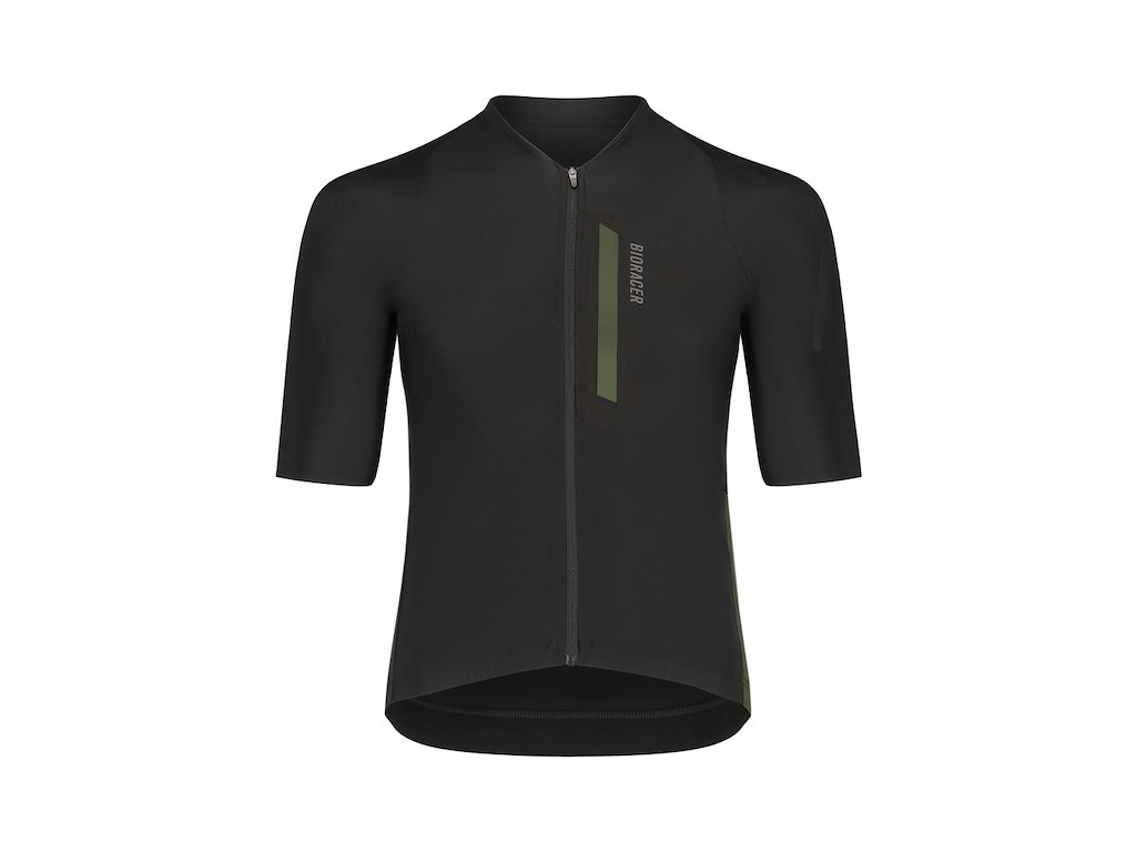 Bioracer Icon Gravel Jersey Cykeltrøje Korte ærmer Herre Olive Xs