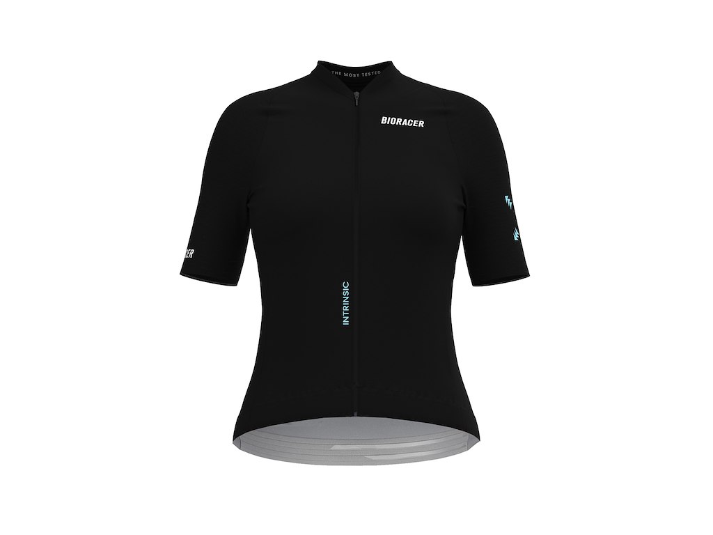 Bioracer Icon Jersey Cykeltrøje Korte ærmer Dame Eclipse Black
