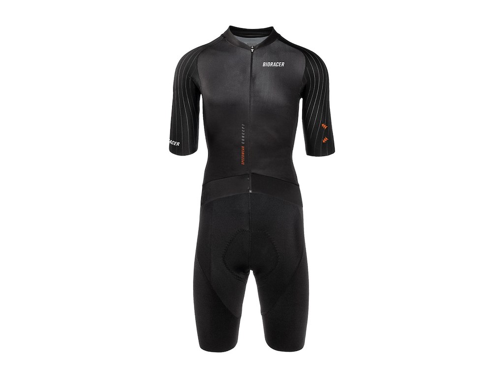 Bioracer Speedwear Road Race Suit Speedsuit Herre Sort