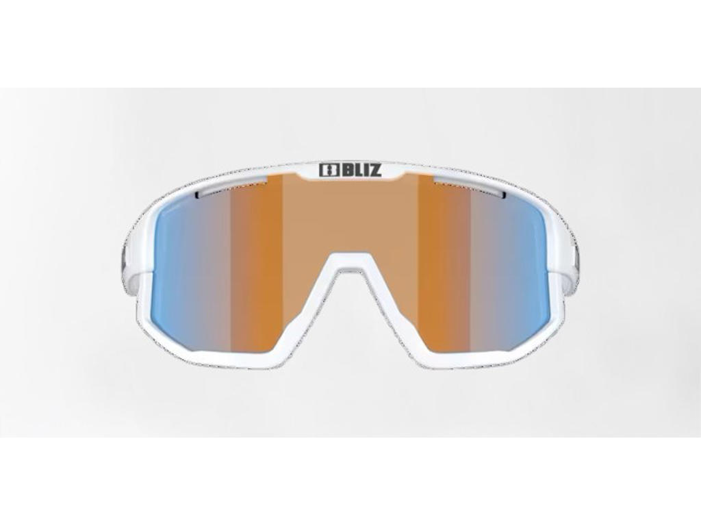 Bliz Fusion Medium Cykelbriller Orange Hvid