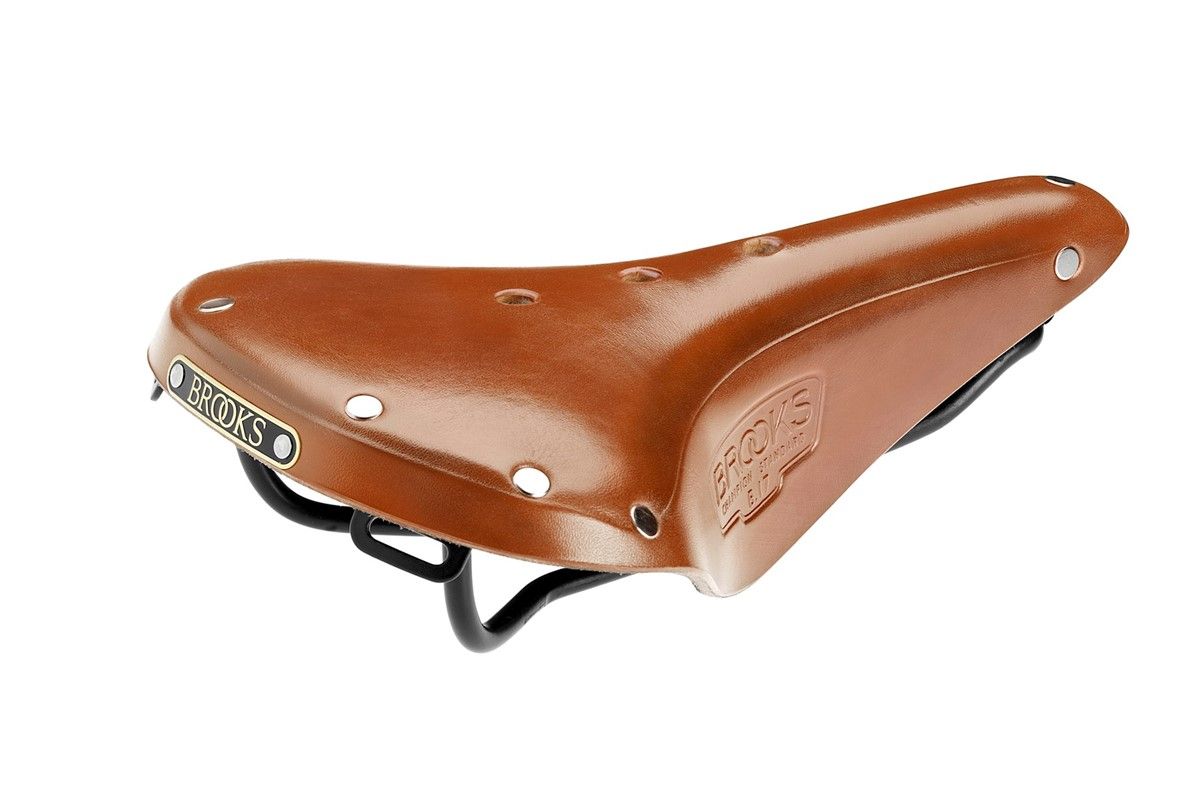 Brooks B17 Standard Retro Læder Cykelsadel  Honey