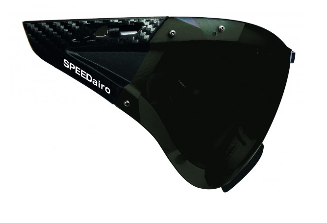 Casco Speedmask Carbonic-visir   Grå Sølv Flash