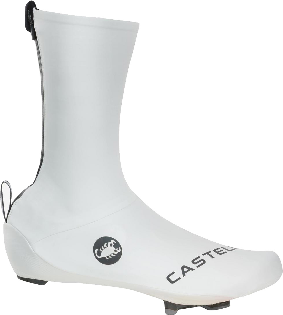Castelli Aero Race   Shoecover White