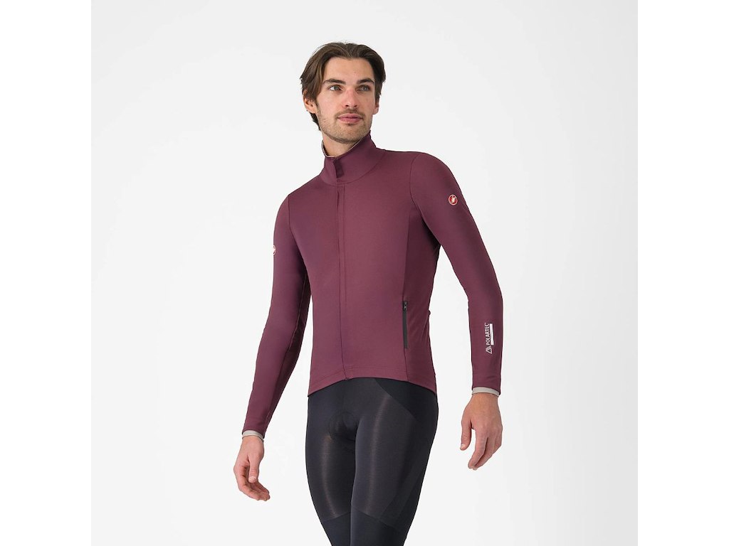 Castelli Alpha 150 Jacket Cykeljakke Deep Bordeaux