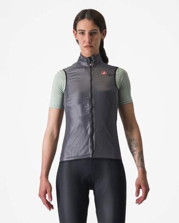 Castelli Aria Cykelvest Dark Gray Dame