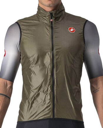 Castelli Aria Vest Grøn Brun