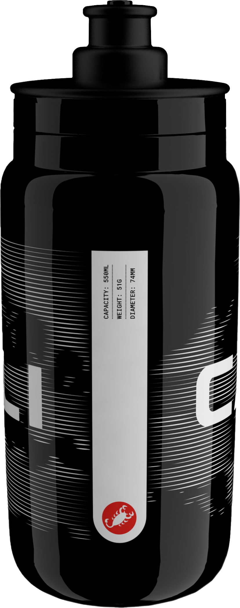 Castelli Castelli Cloud Water Bottle Black