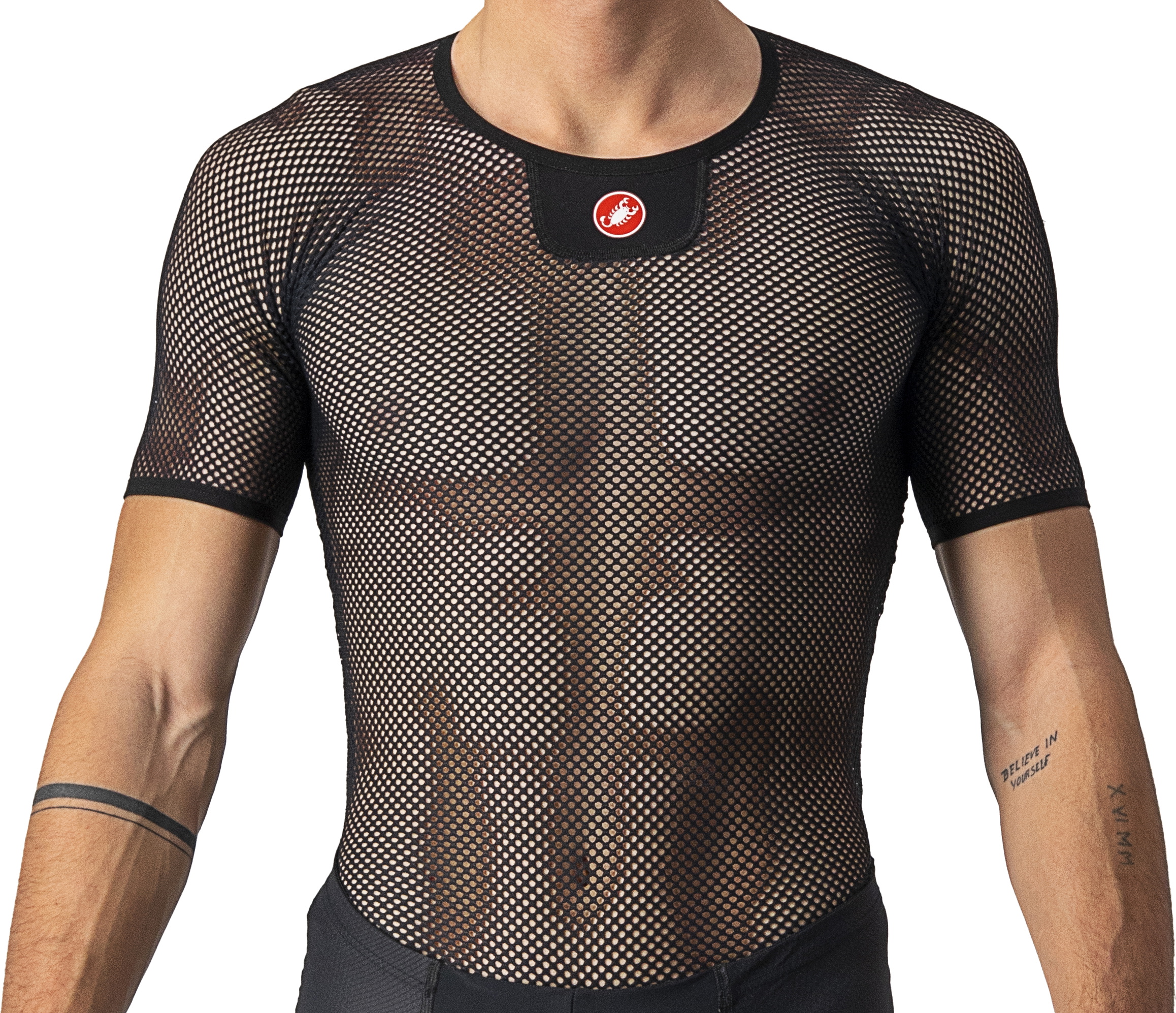 Castelli Core Mesh   Short Sleeve- Black
