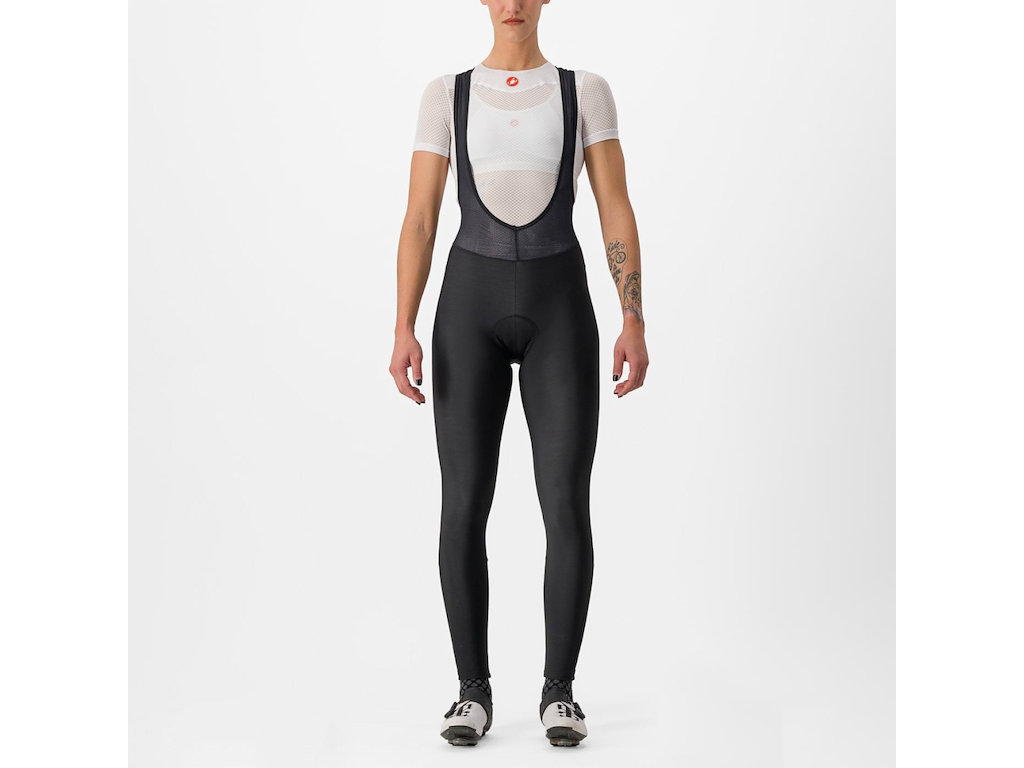 Castelli Entrata Bibtights Sort Dame Størrelse: -small
