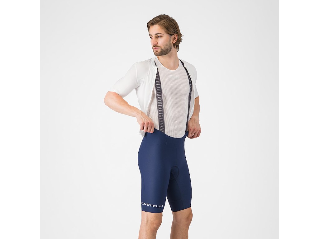 Castelli Espresso Bibshort Cykelshorts Pude Herre Belgian Blue