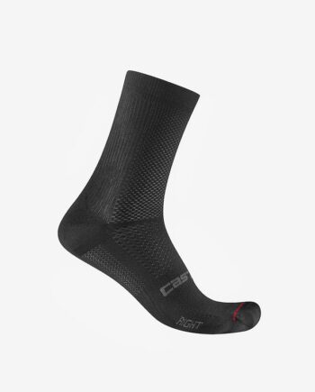 Castelli Espresso   12 Cykelstrømper Sort Dame