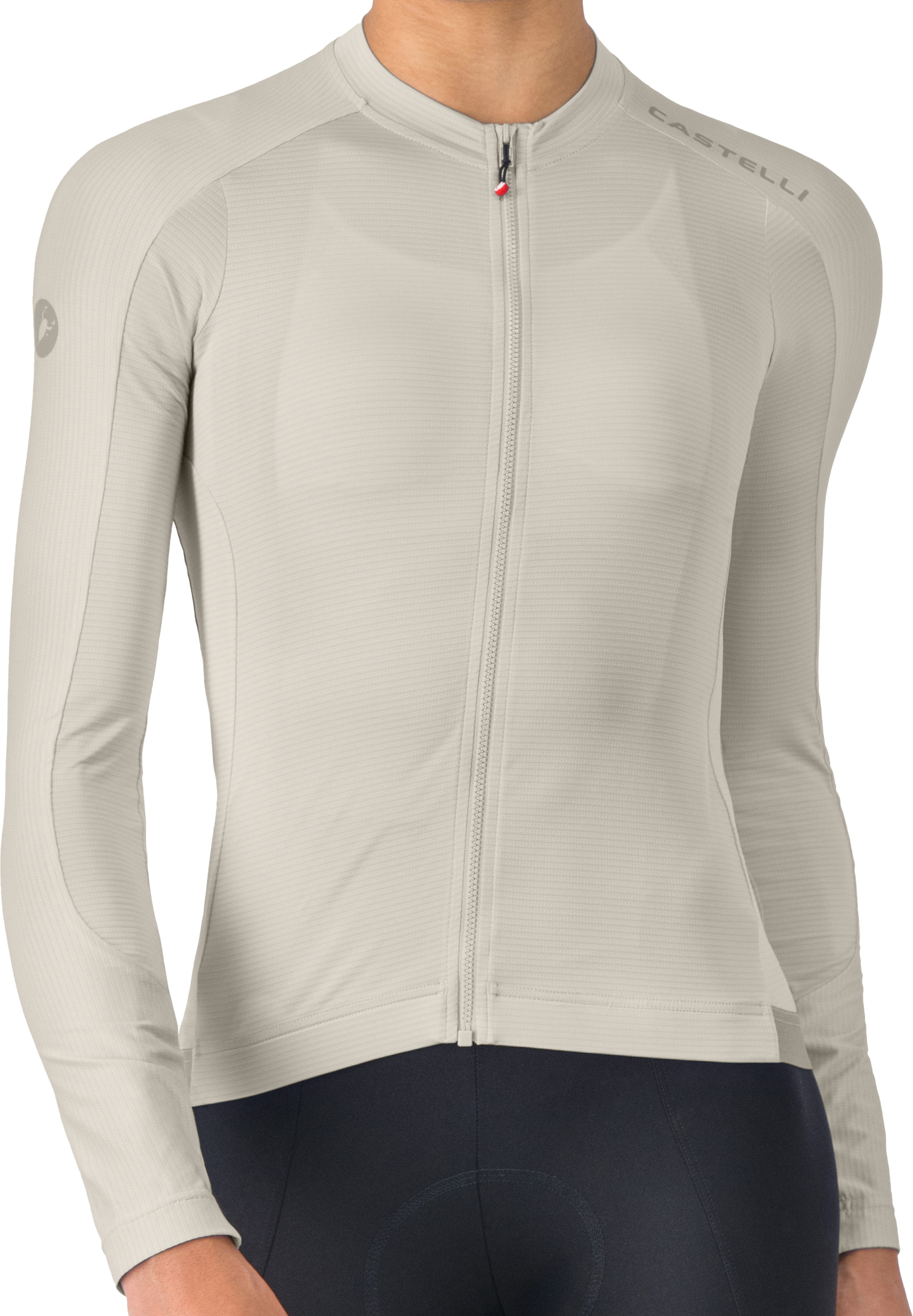Castelli Espresso     Long Sleeve Jersey Silver Moon