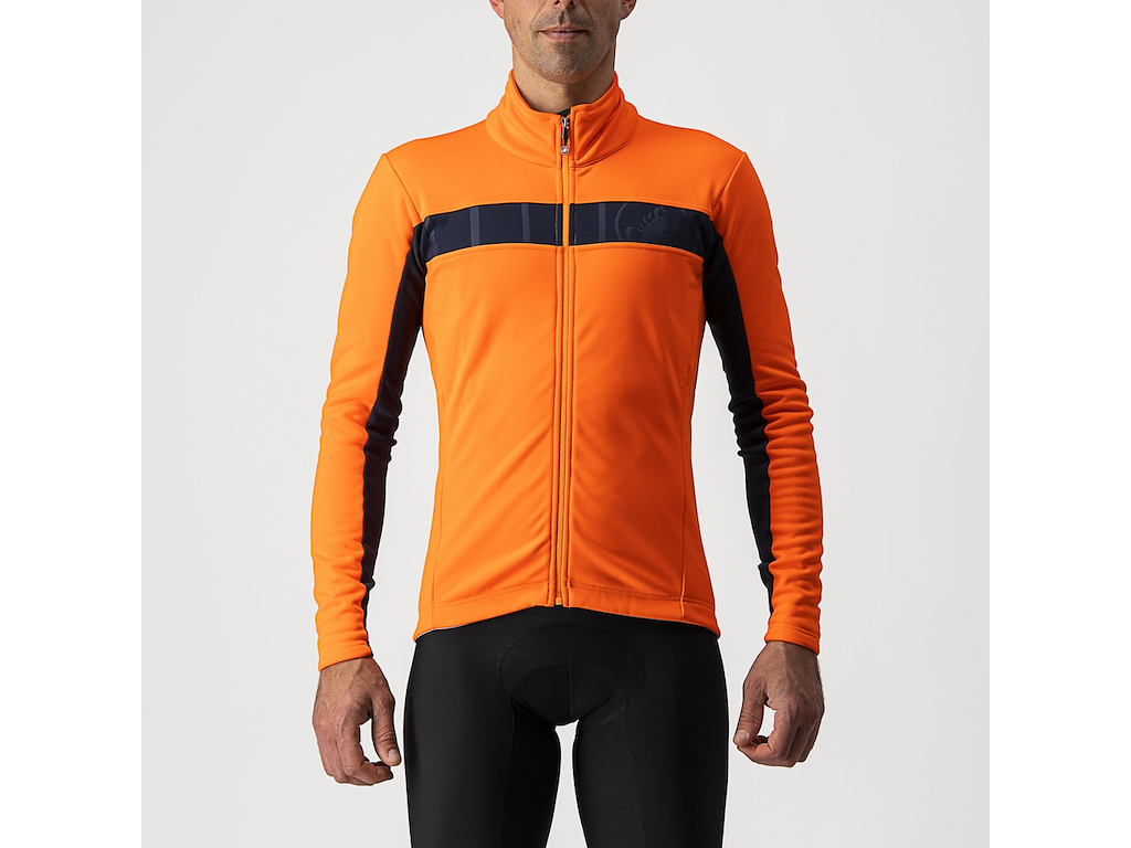 Castelli Mortirolo Vi Cykeljakke Herre Orange