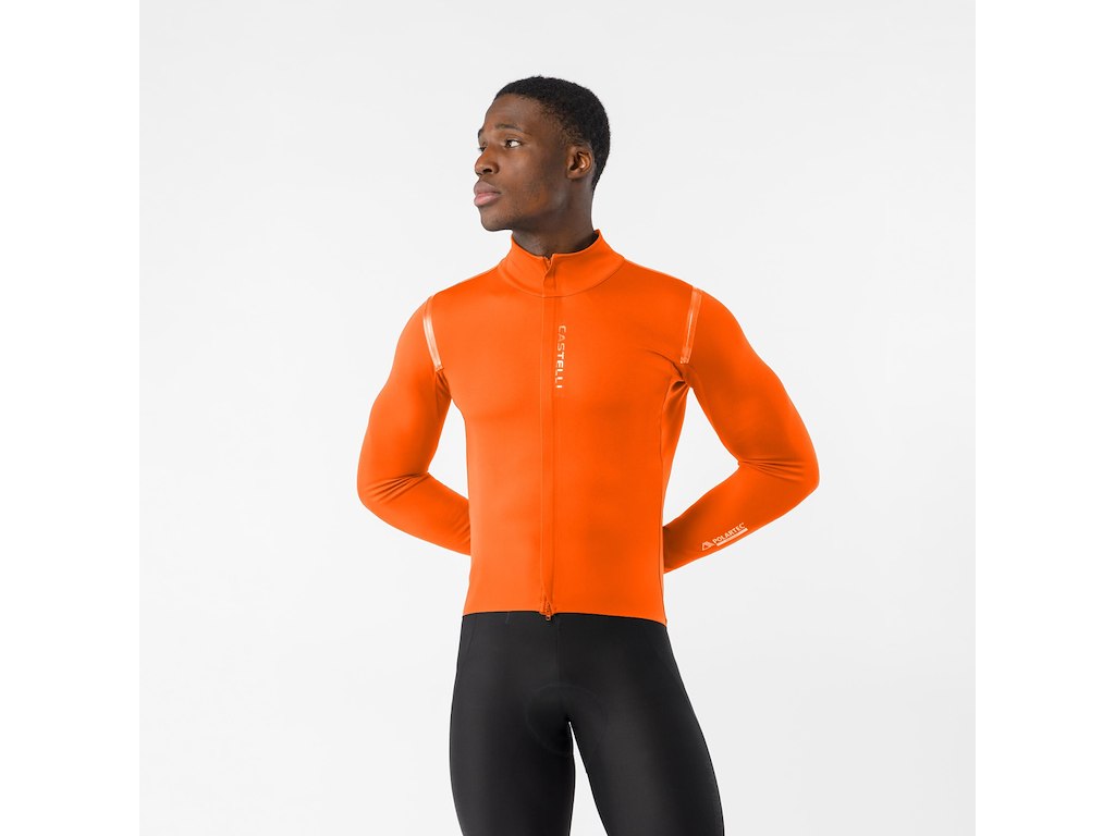 Castelli Perfetto   Jacket Cykeljakke Herre Brilliant Orange Str