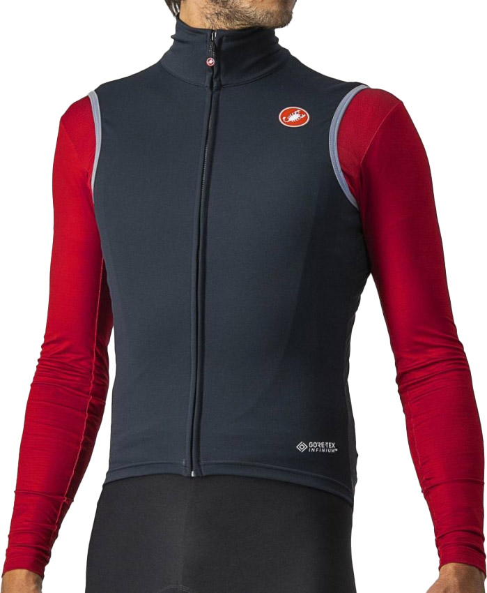 Castelli Perfetto Ros Vest Grå Sort