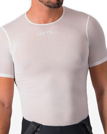 Castelli Pro Mesh     Short Sleeve Baselayer Hvid