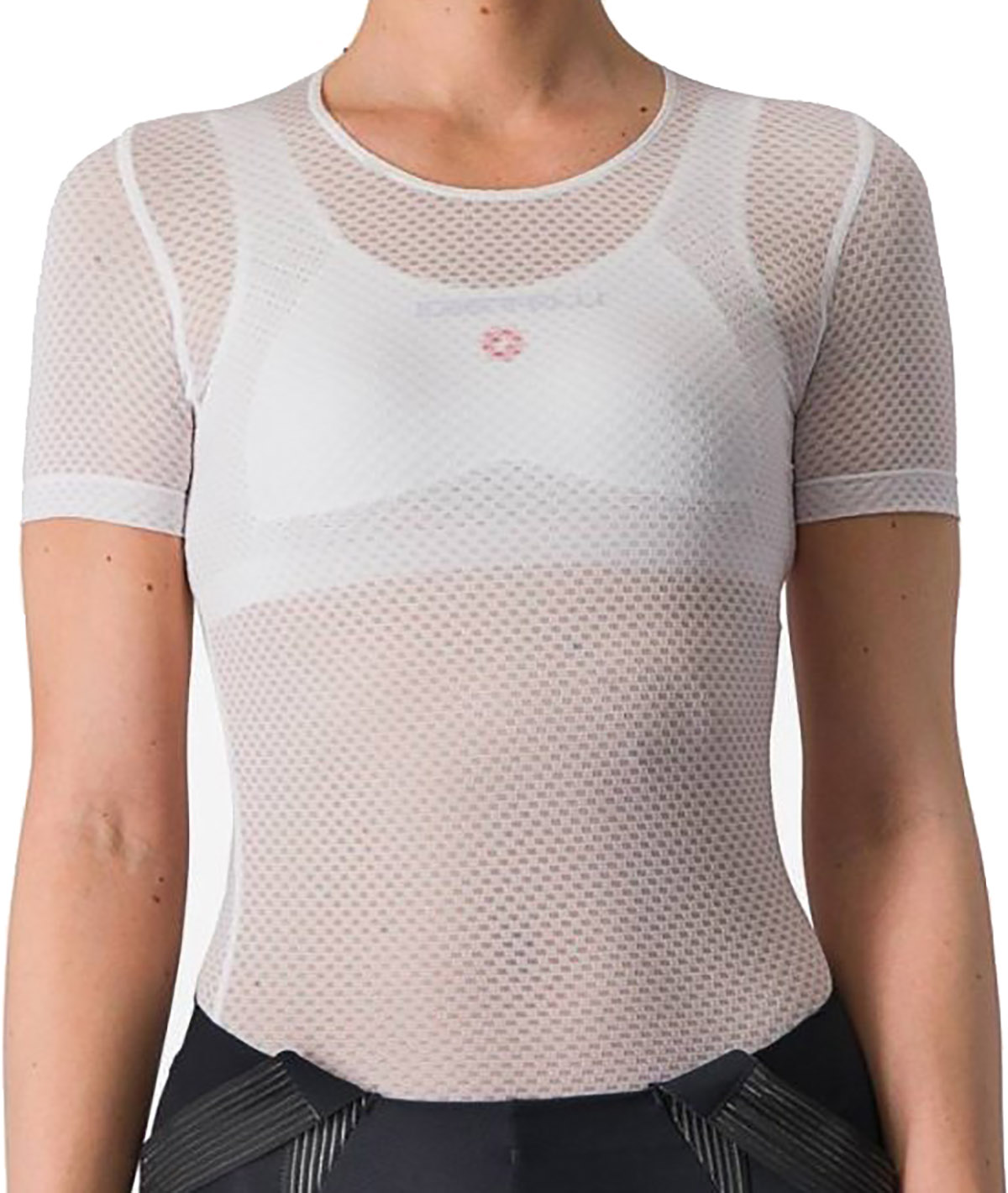 Castelli Pro Mesh   Short Sleeve White