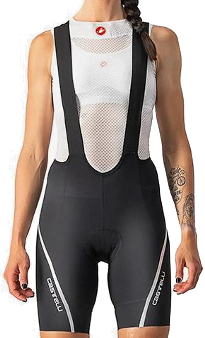 Castelli Velocissima   Bibshort Black Silver