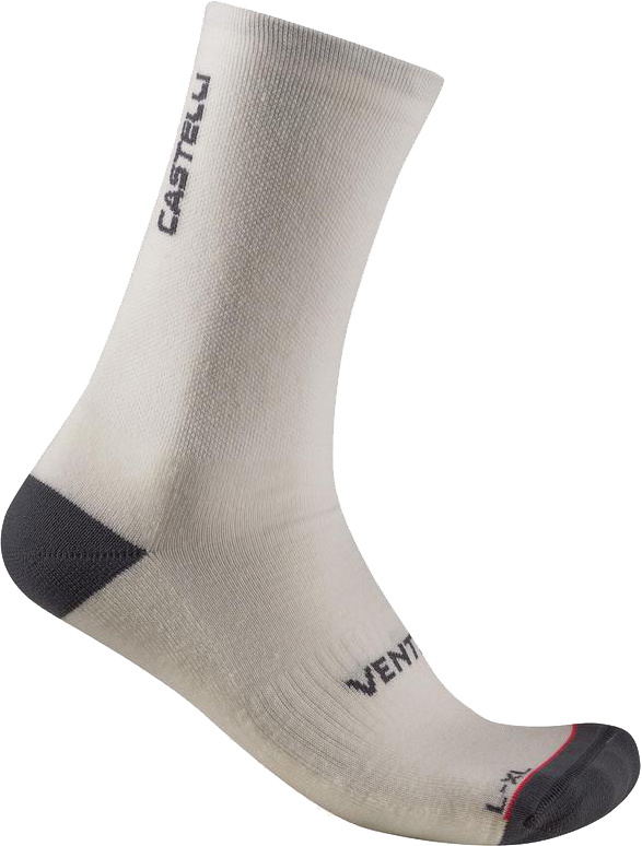 Castelli Venti Soft Merino Sock White