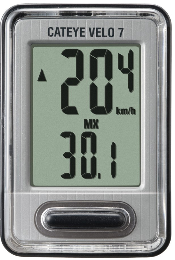 Cateye Velo   Computer Vl-520 Sort    Funktioner
