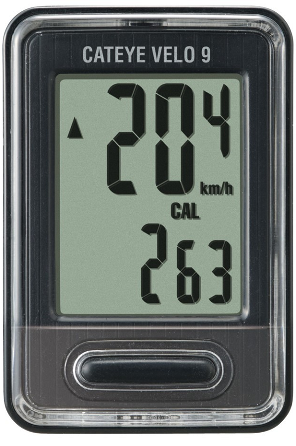 Cateye Velo   Computer Vl-820 Sort    Funktioner