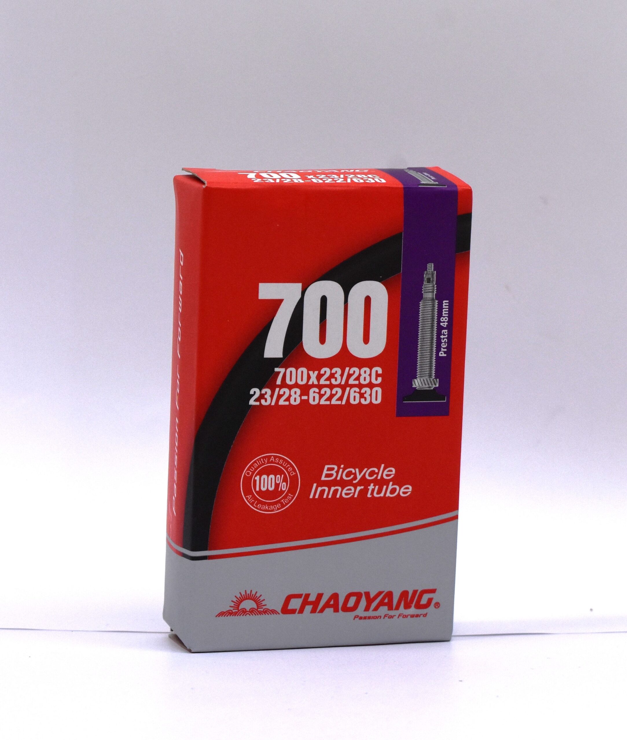 Chaoyang Cykelslange 700 23 28c Rv Sv Presta 48 Mm