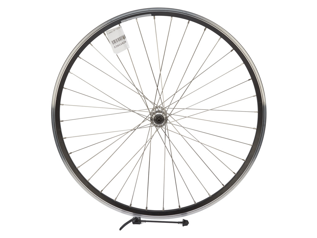 Contec 26 Quot  Mtb Forhjul Classic Z19 Fælg 19-559 Fælgbremse Qr Sort