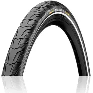 Continental Dæk Ride City Full Black 32-622 700x32c Rigid Refl Cykeldæk