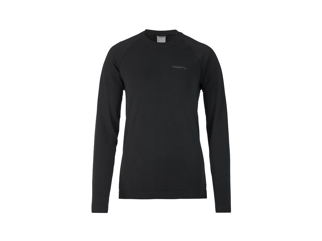 Craft Active Comfort Ls   Baselayer Med Lange ærmer Dame Sort Str