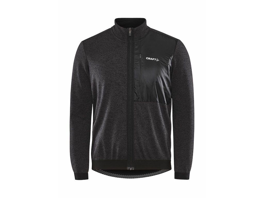 Craft Adv Gravel Subz Knit Cykeljakke Herre Sort Str-