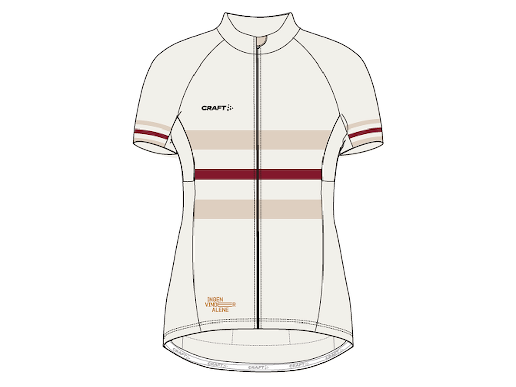 Craft Ebc     Aero Jersey Cykeltrøje Korte ærmer Dame Plaster Str