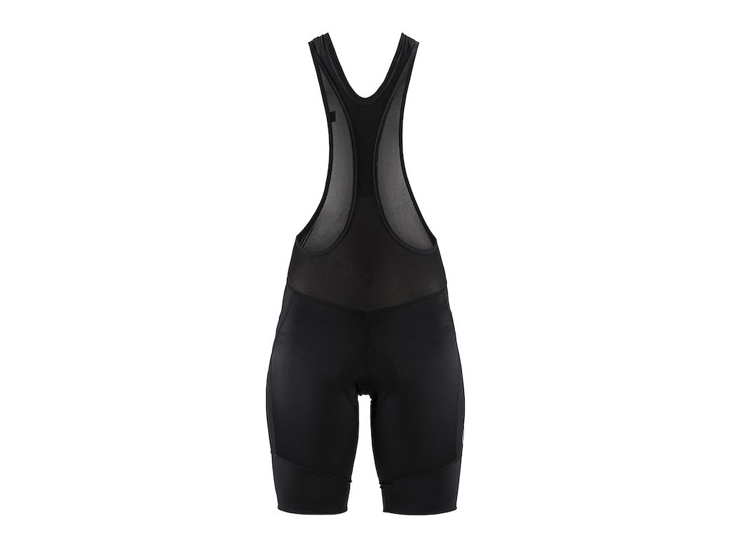Craft Essence Bib Dame Shorts   Sort Med Seler  Størrelse: Large