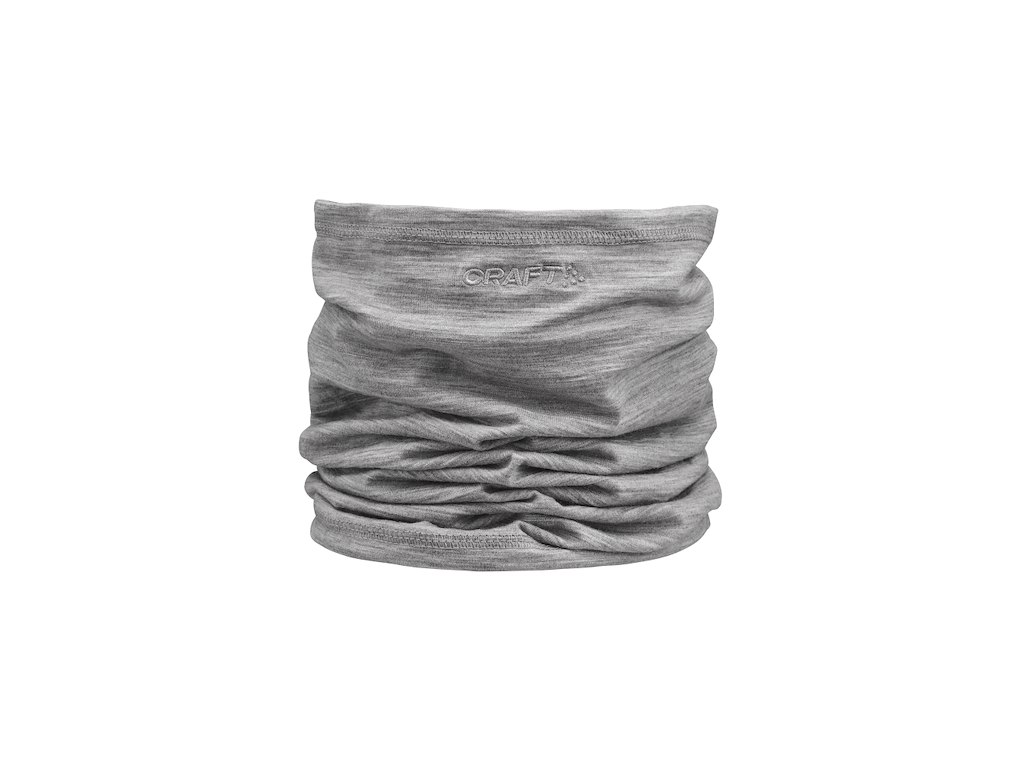 Craft Essence Wool Necktube Grey Melange Onesize