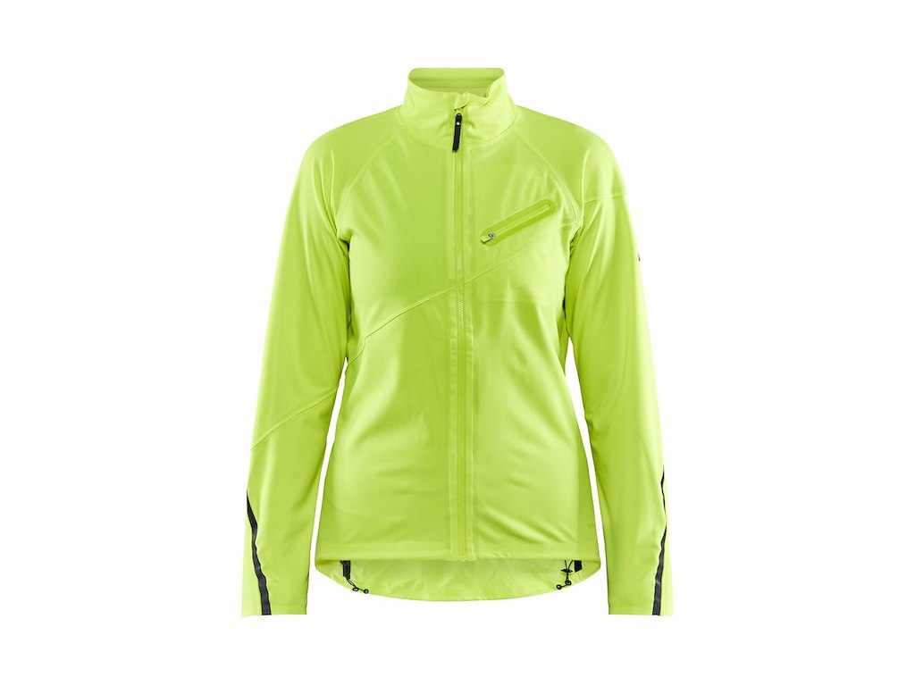 Craft Hale Hydro Wind Jacket Cykeljakke Dame Fluo Str