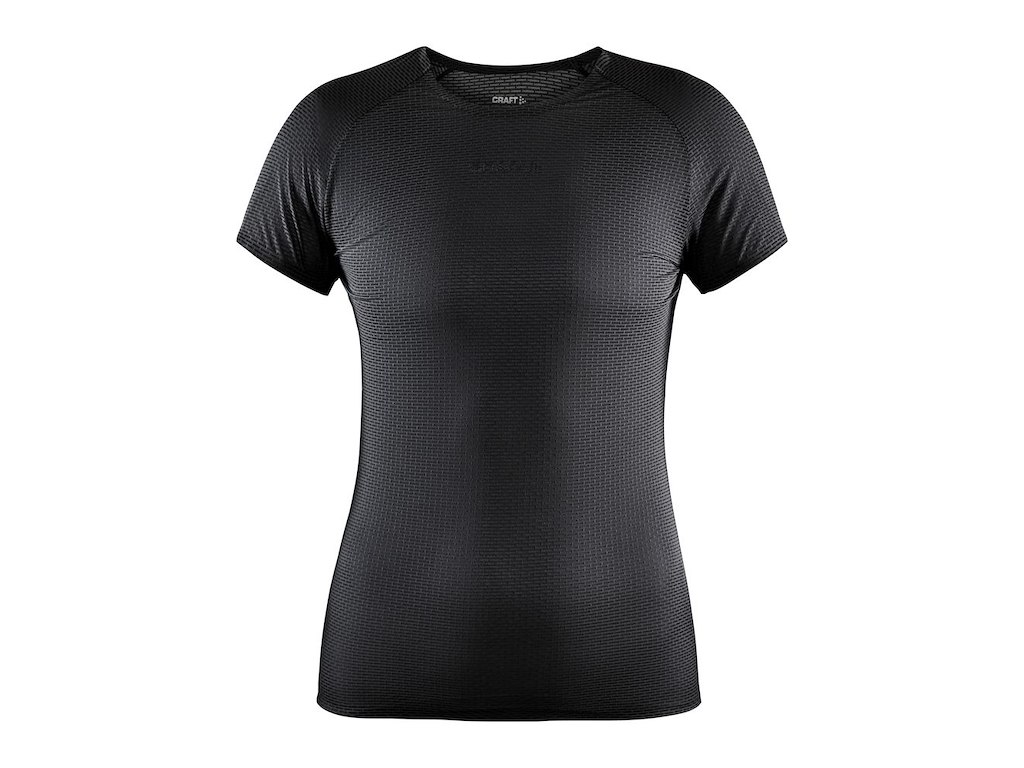 Craft Pro Dry Nanoweight Women Kortærmet  -shirt Sort  Størrelse: Medium