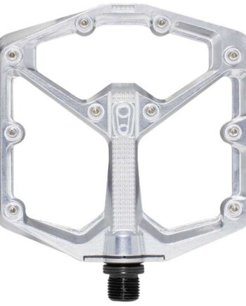 Crankbrothers Pedal Stamp   Large Polish Silver