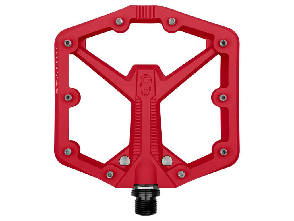 Crankbrothers Stamp   Gen   Platformspedaler Rød Str  Large