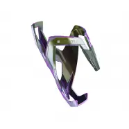 Elite Bottle Cage Custom Race  Shiny Green Violet Flaskeholder