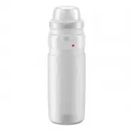 Elite Bottle Fly Mtb Tex Clear  Grey Logo 750ml Drikkeflaske