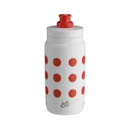 Elite Bottle Fly Teams 2024 Tour De France Red Polka Dot 550 Ml Drikkeflaske