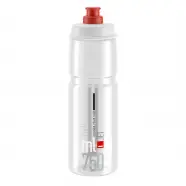 Elite Flaske Jet Klar  Rød Logo 750ml Drikkeflaske