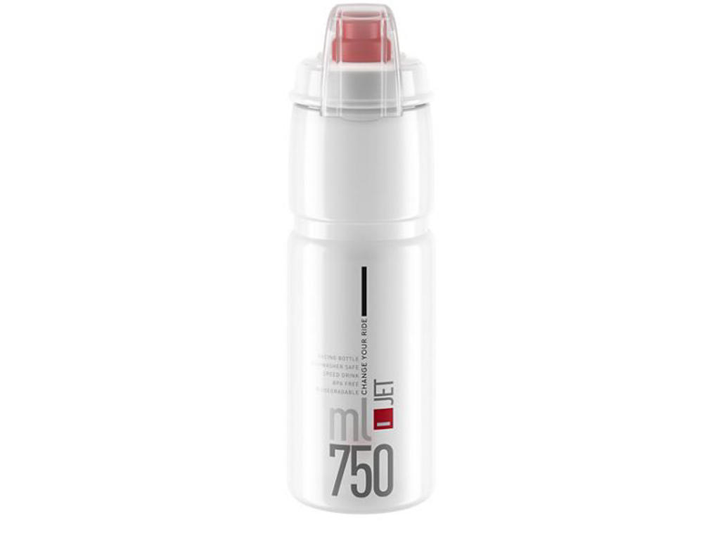 Elite Jet Plus Drikkedunk 750ml 100  Biologisk Nedbrydelig Klar Med Grå Logo
